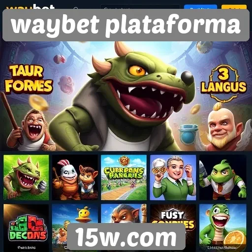 Variedade de jogos disponíveis na Waybet plataforma